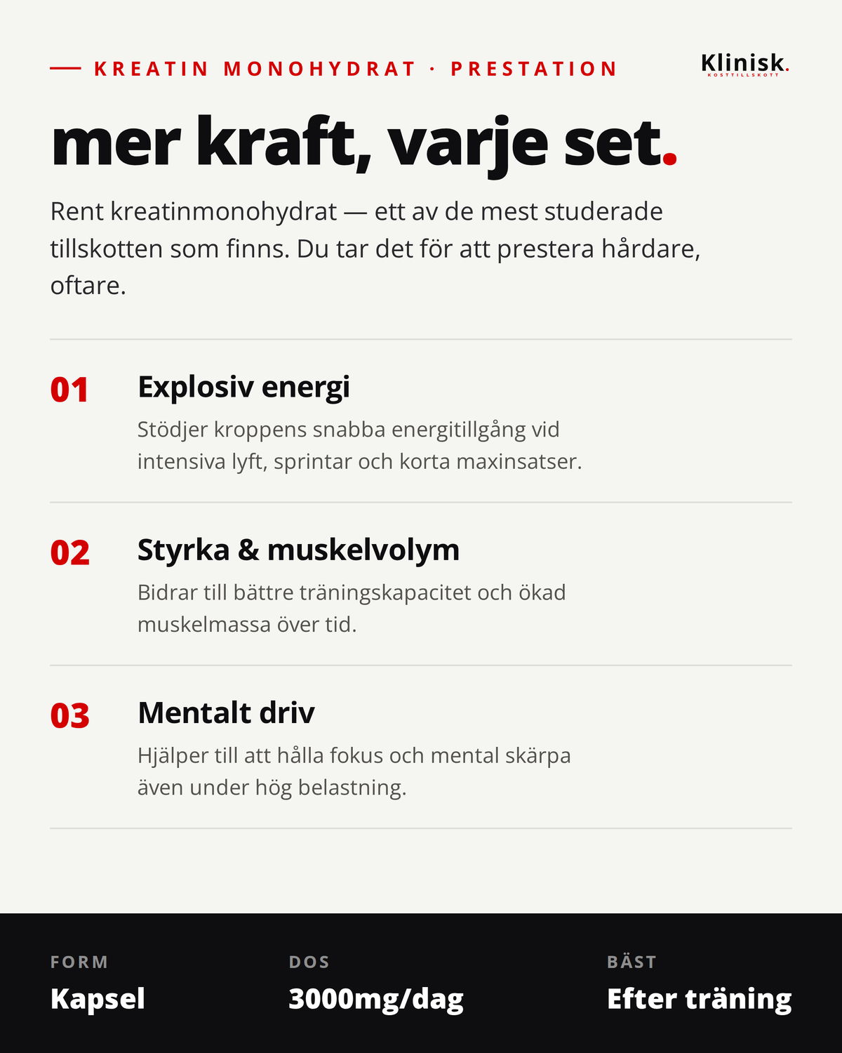 Kreatin Monohydrat