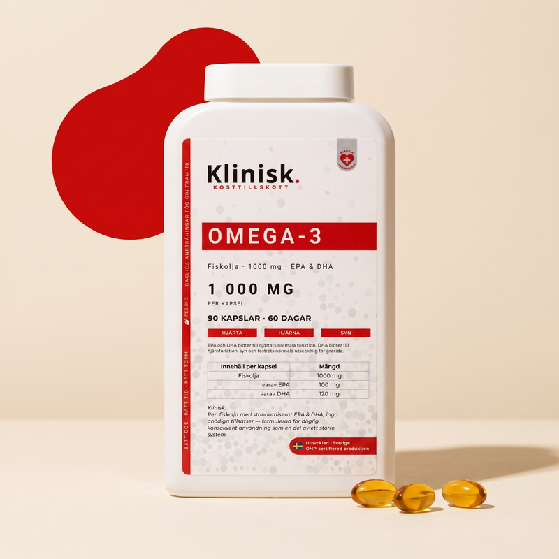 Omega-3 Fiskolja 1000 mg